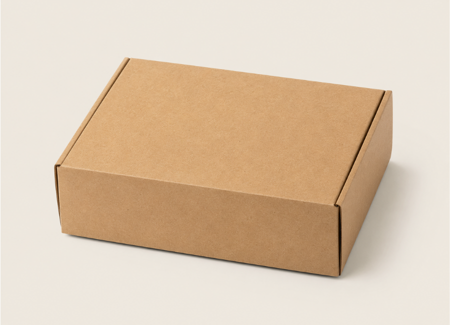 Natural kraft paper packaging boxes